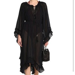 ⭐️NEW⭐️Zimmermann Black Metallic Caftan